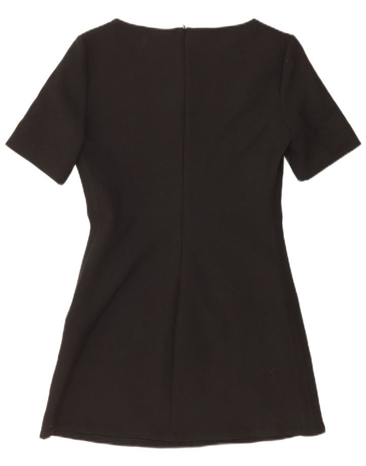 Zara Robe fourreau pour femme UK 10 Small Noir