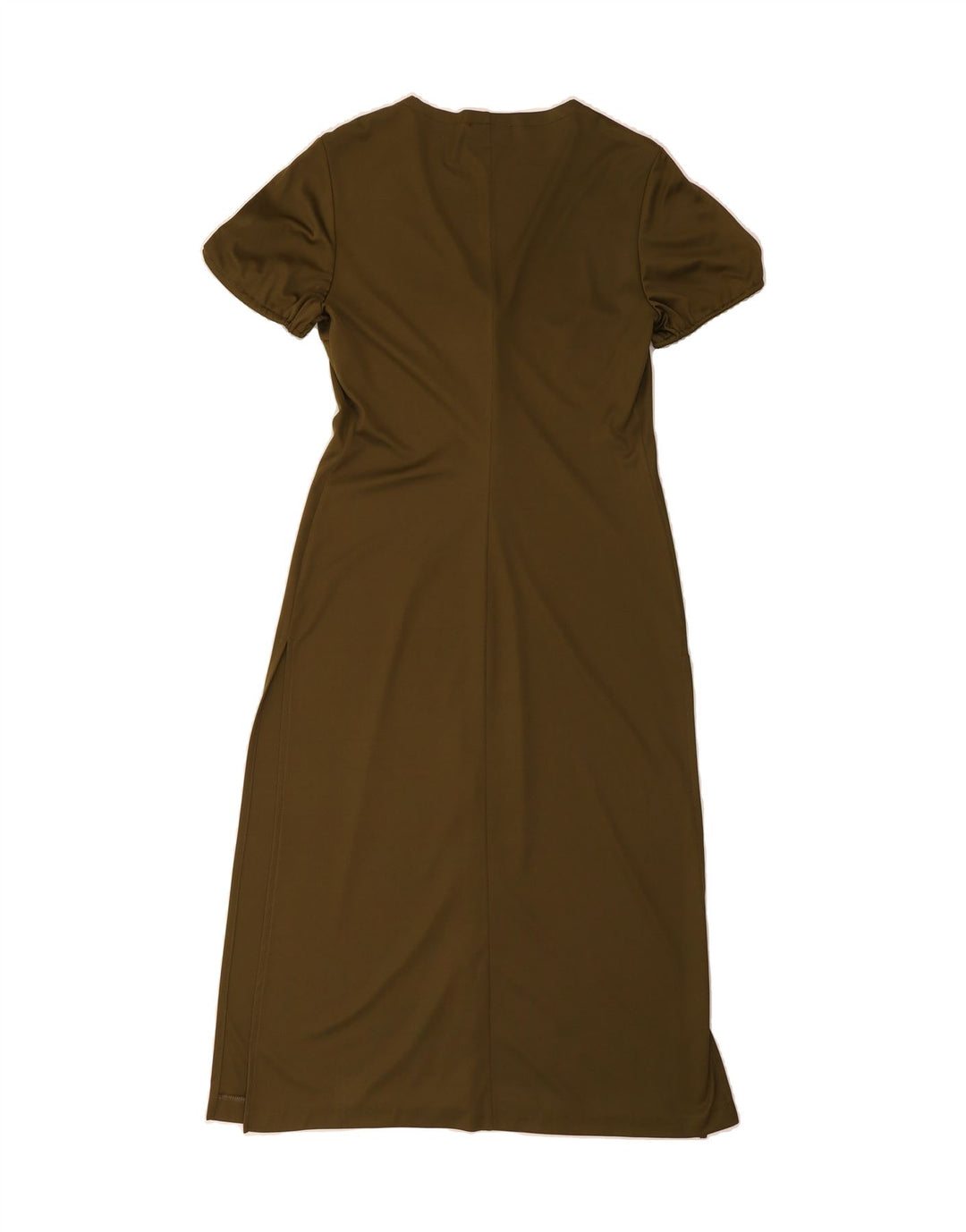 ELISA LANDRI Womens Maxi Dress UK 12 Medium Khaki Vintage Elisa Landri and Second-Hand Elisa Landri from Messina Hembry 