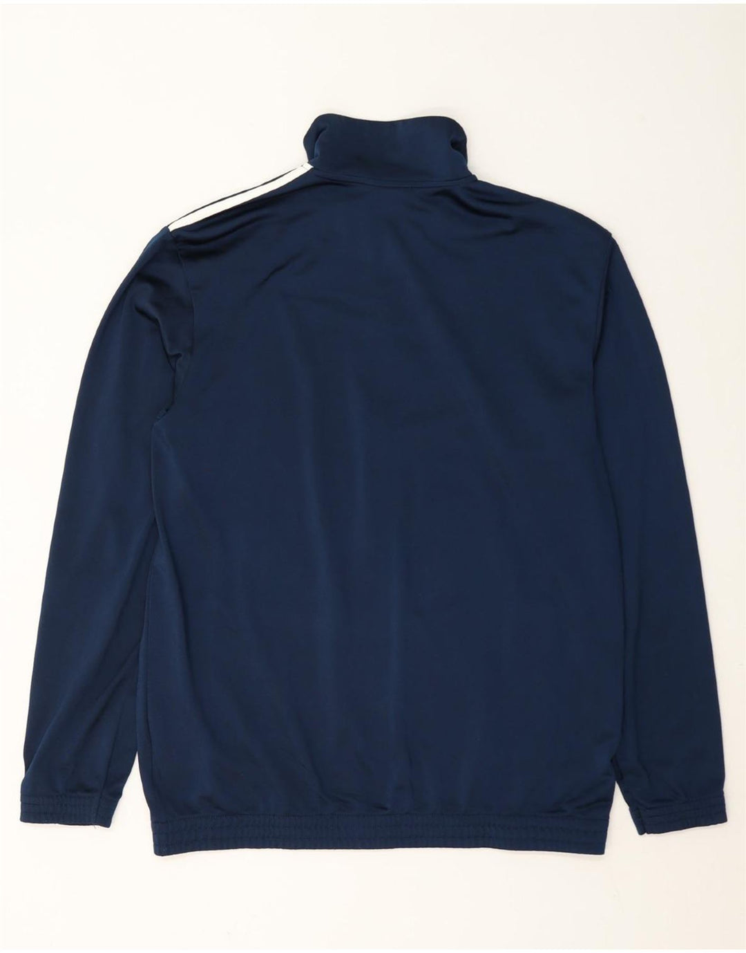 Adidas Veste de survêtement pour homme UK 44/46 Large Bleu marine Polyester