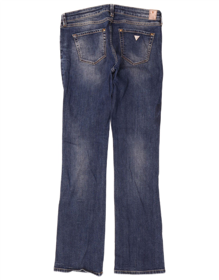 Guess Jean Droit Femme W29 L31 Bleu Coton