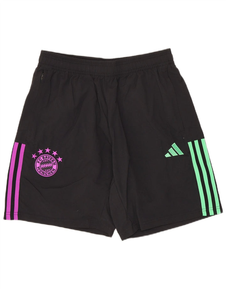 Adidas Short de Sport FC Bayern Munchen Homme Noir Moyen Polyamide