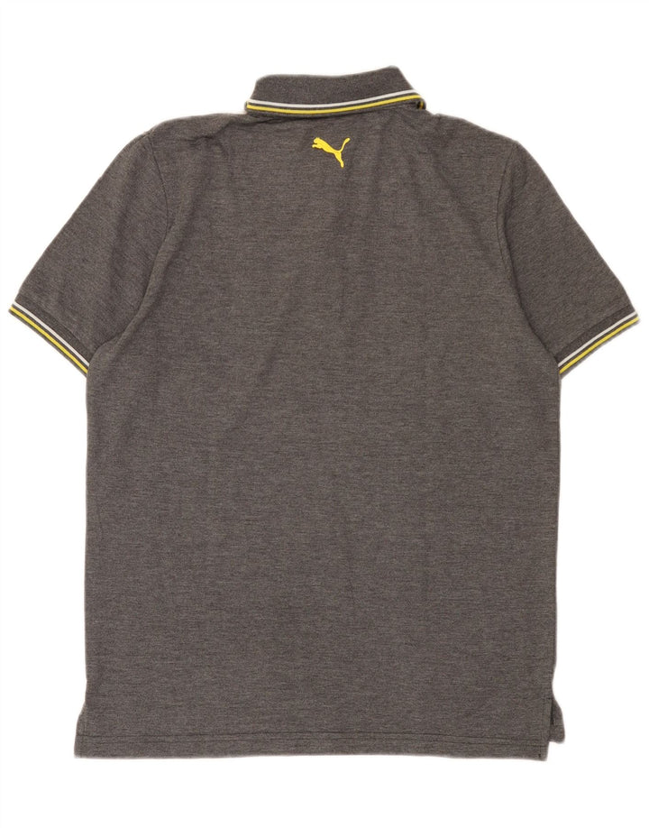 Puma Polo Homme Petit Gris Moucheté