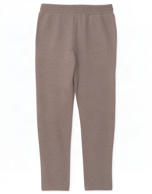 Adidas Pantalon de survêtement pour femme UK 16 Large Gris Moucheté Coton