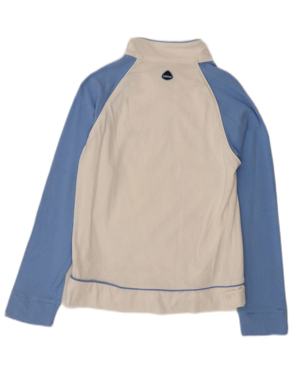 Adidas Veste de Survêtement Fille 11-12 Ans Coton Blanc Moyen