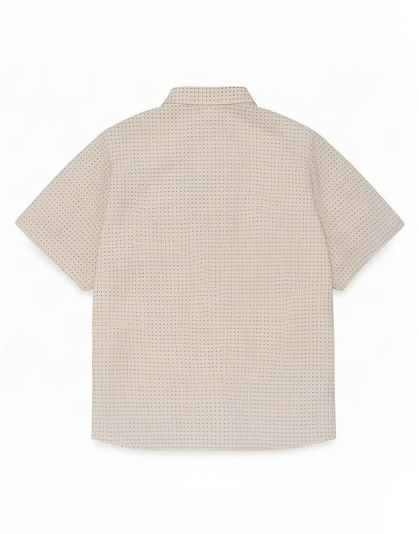 Marks & Spencer Chemisier à manches courtes pour femme UK 24 4XL Blanc à pois