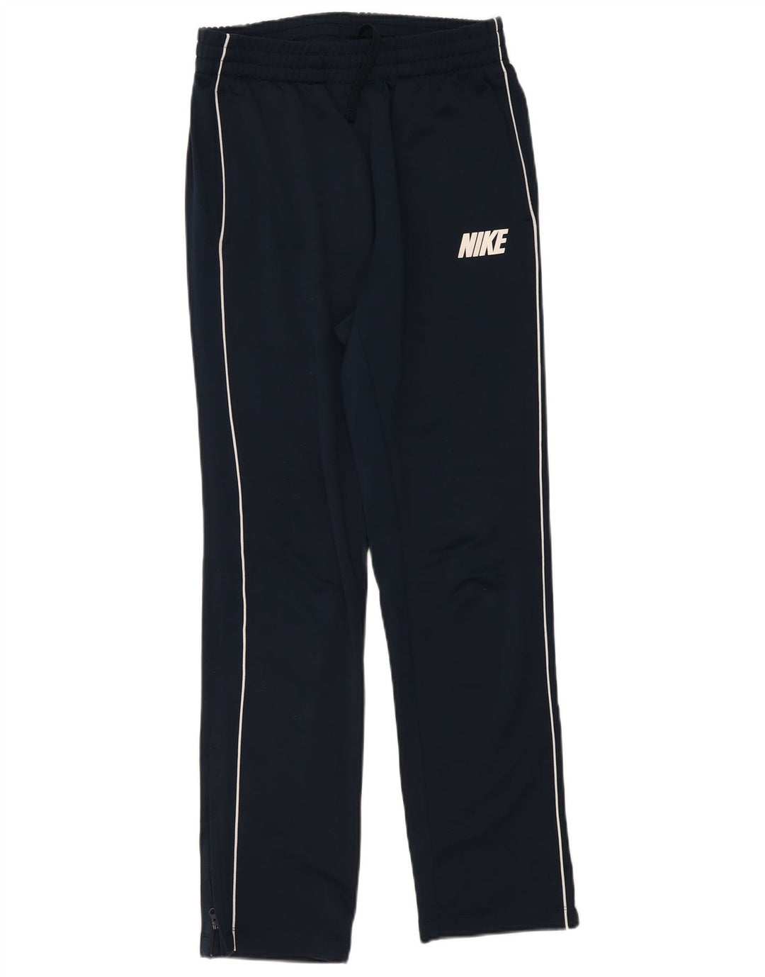 Nike Pantalon de survêtement pour femme UK 10 Small Bleu marine Polyester