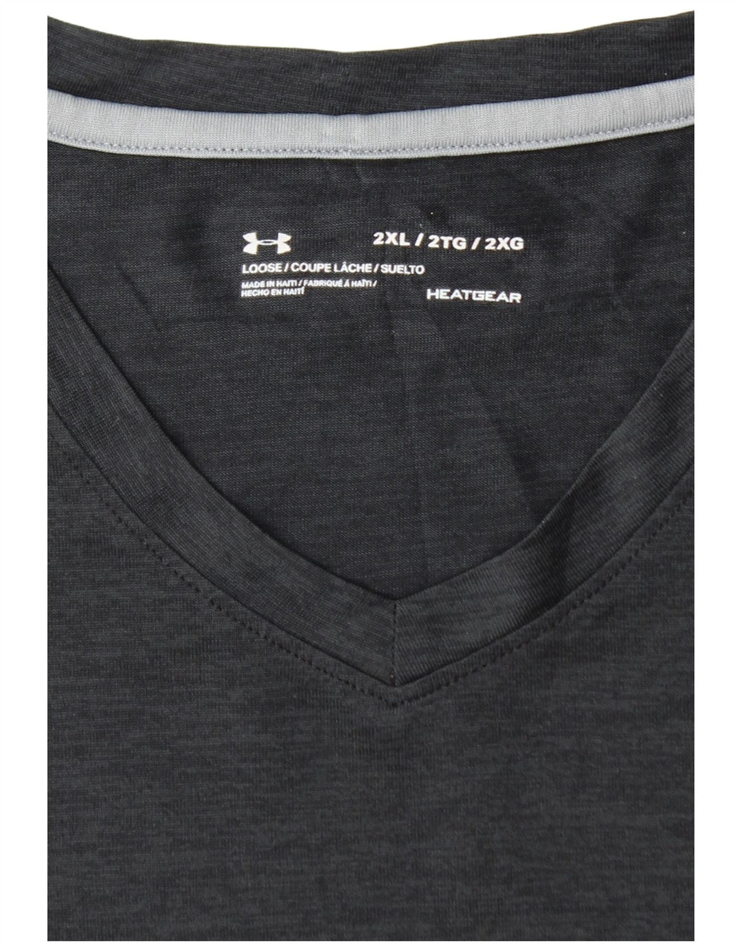 UNDER ARMOUR T-shirt Heat Gear pour homme 2XL Noir