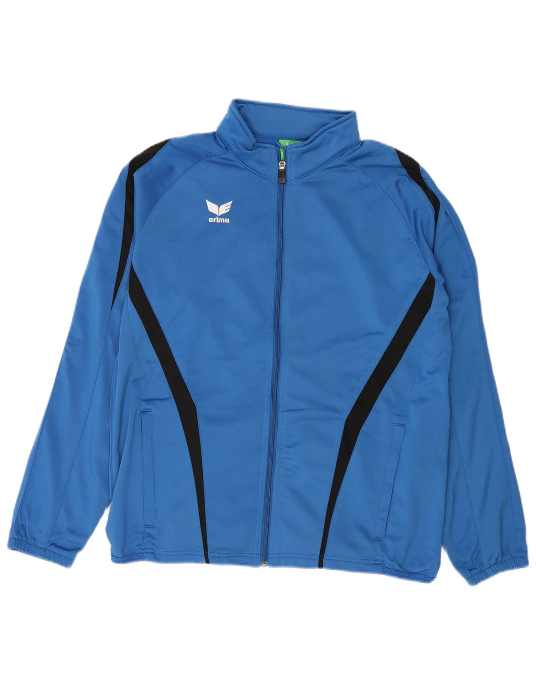 Erima Veste de survêtement pour homme UK 40/42 Bleu moyen Colorblock Polyester
