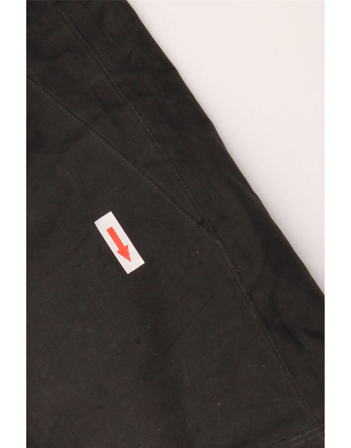 Volcom Pantalon de ski cargo graphique pour femme UK 10 Small Noir Polyester