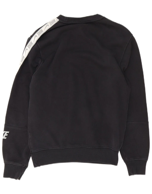 Nike Sweat-shirt graphique coupe standard pour homme XS Noir Colorblock