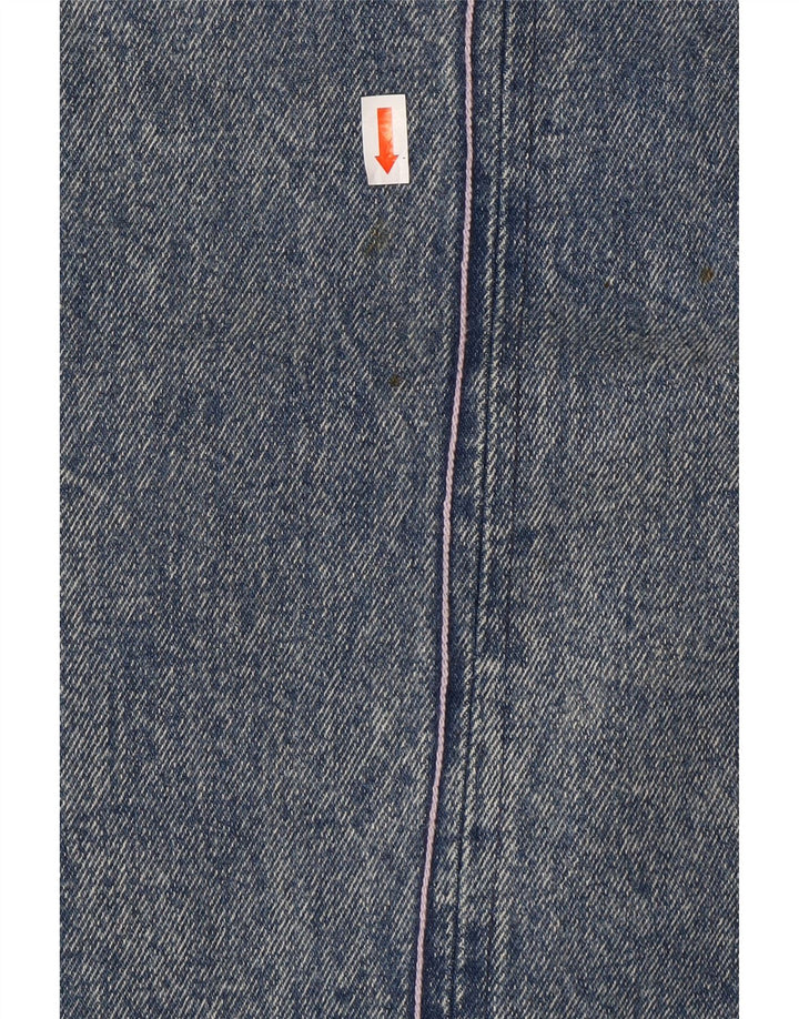 BLOOMING Jupe en Jean Femme XS W24 Bleu