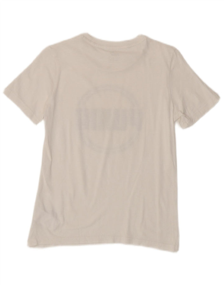 Puma T-Shirt Graphique Garçon 11-12 ans Coton Blanc Moyen