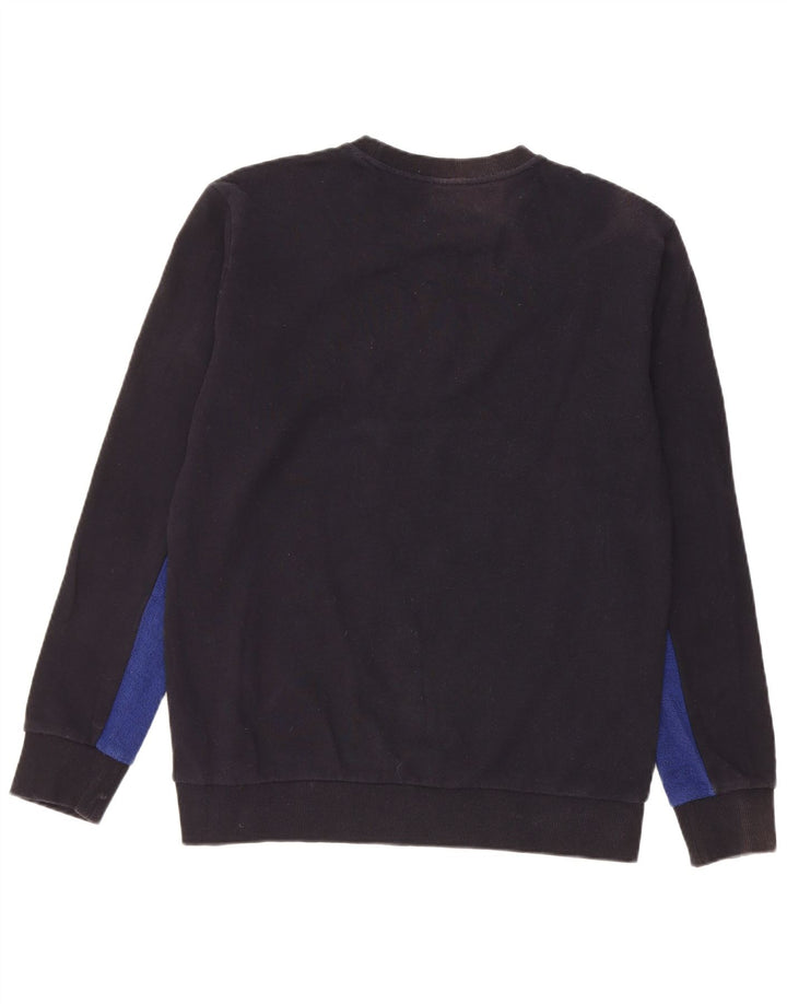 Carhartt Sweat-shirt pour homme en coton color block bleu marine moyen