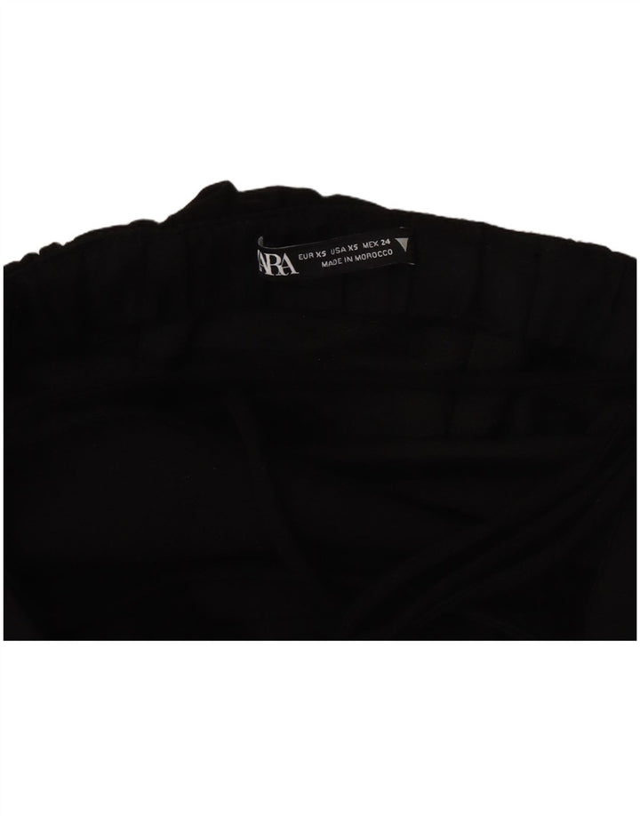 Zara Robe trapèze pour femme UK 4 XS Noir
