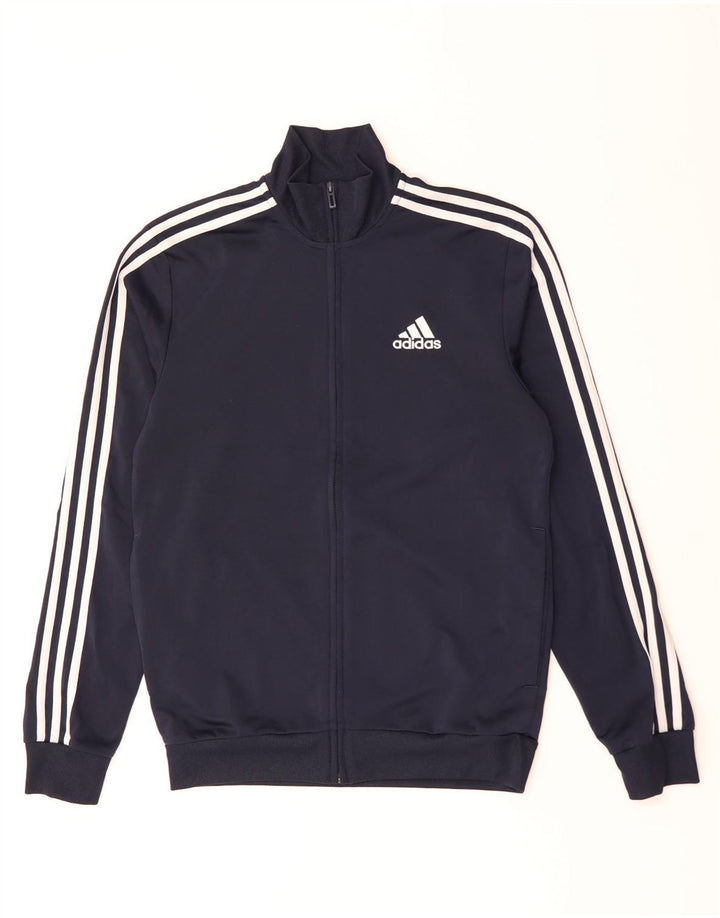 ADIDAS Veste de survêtement pour homme Petit Bleu Marine Polyester