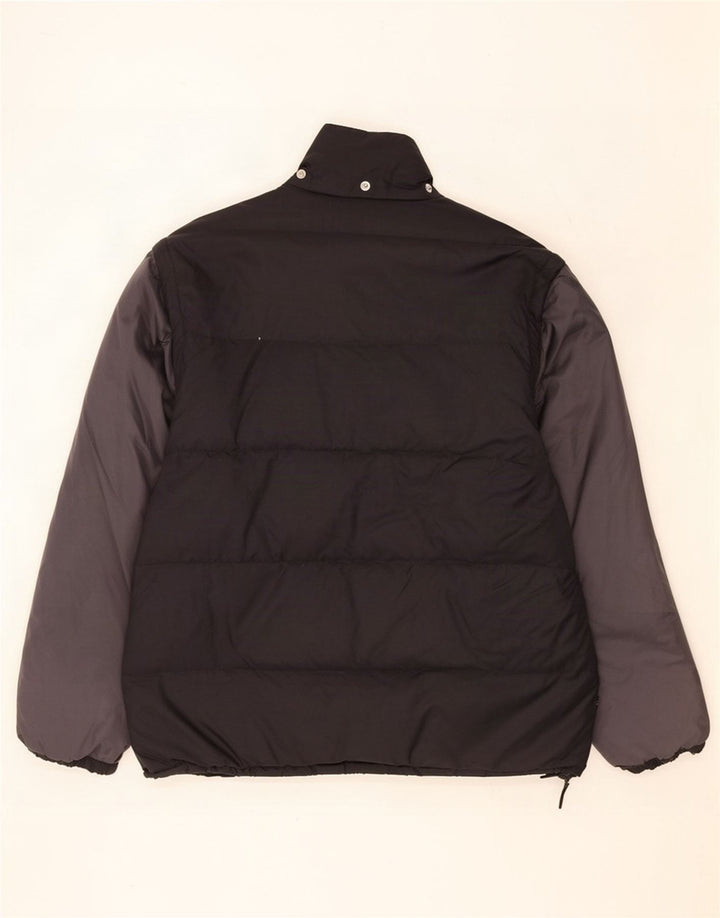Adidas Veste rembourrée pour homme UK 40/42 Medium Noir Colourblock Polyamide