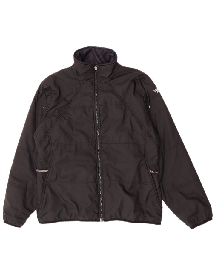 The North Face Veste coupe-vent pour femme UK 16 Large Noir Polyester