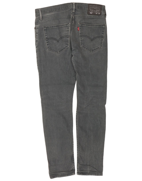 LEVI'S Jean Slim Fuselé 512 Homme W32 L32 Gris Coton