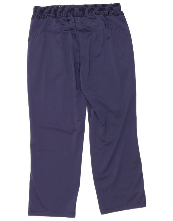 Puma Pantalon de survêtement pour femme UK 16 Large Bleu Marine Polyester