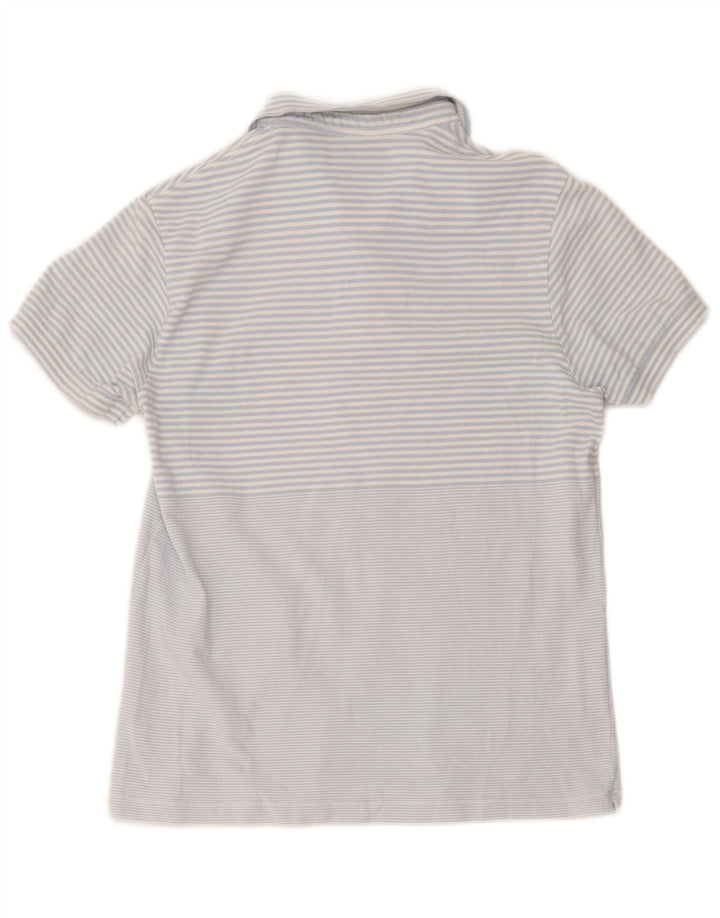 French Connection Polo Slim Homme Bleu Rayé Coton