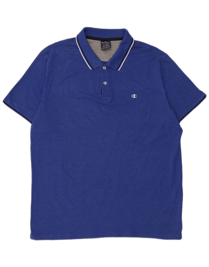 Champion Polo Homme XL Bleu Coton