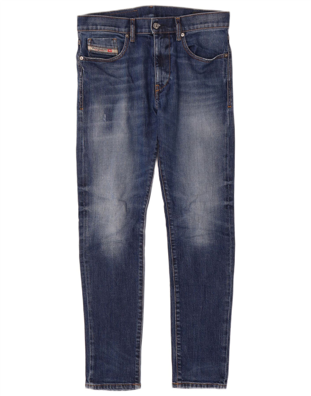 Jean Slim Femme Diesel W30 L30 Bleu Coton