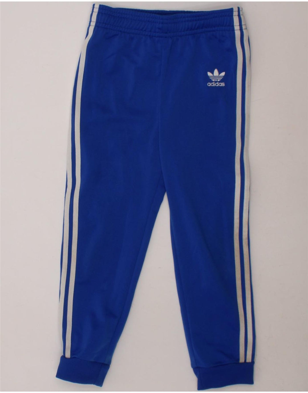 ADIDAS Boys Tracksuit Trousers Joggers 3-4 Years  Blue Polyester Vintage Adidas and Second-Hand Adidas from Messina Hembry 