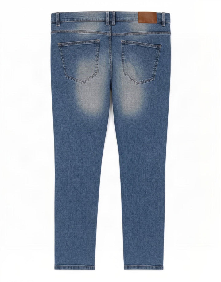 French Connection Jean Slim Homme W38 L32 Bleu Coton