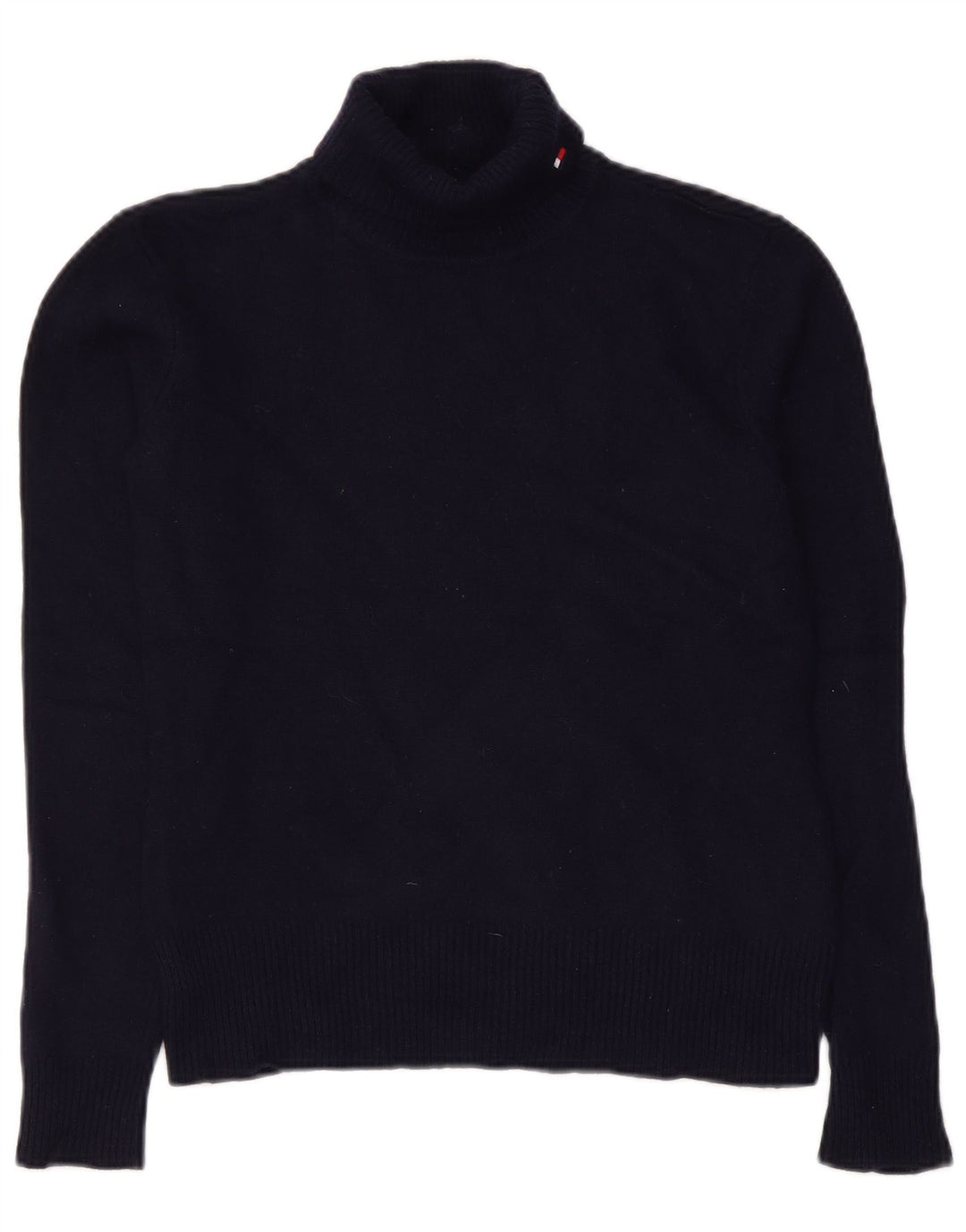 Tommy Hilfiger Pull col roulé pour femme UK 12 Bleu marine moyen