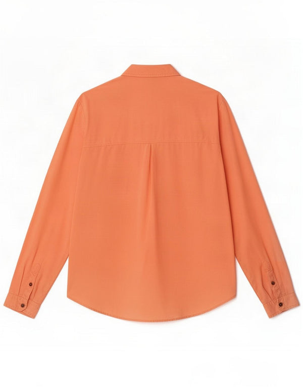 Massimo Dutti Chemise Femme EU 38 Petit Orange
