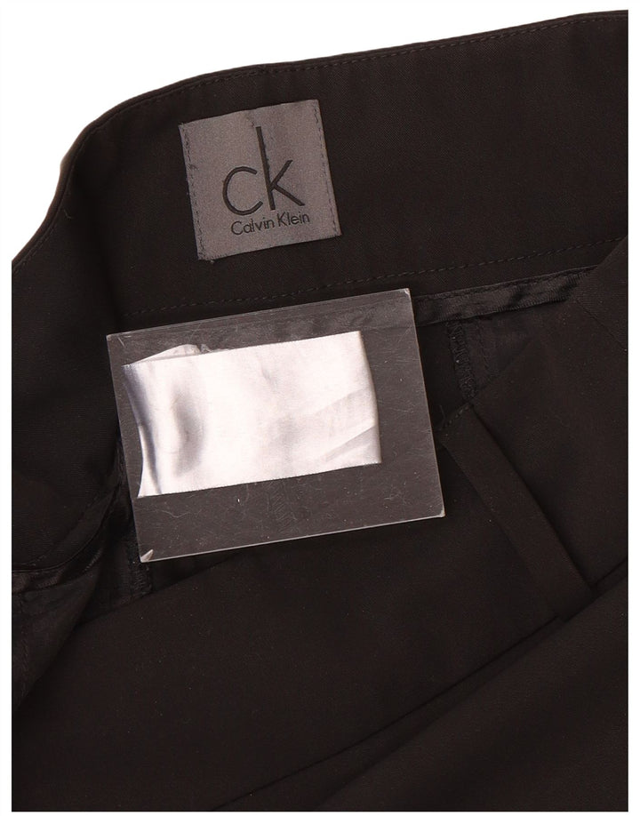 Calvin Klein Pantalon décontracté slim pour femme W32 L32 Noir Polyester