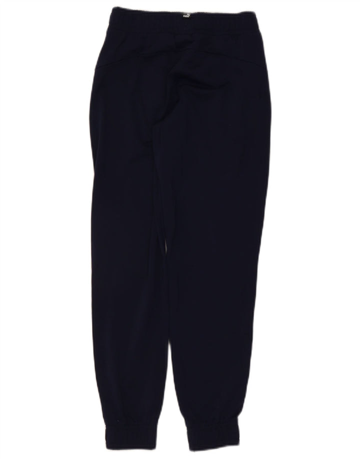 PUMA Pantalon de survêtement garçon 9-10 ans Bleu marine Polyester