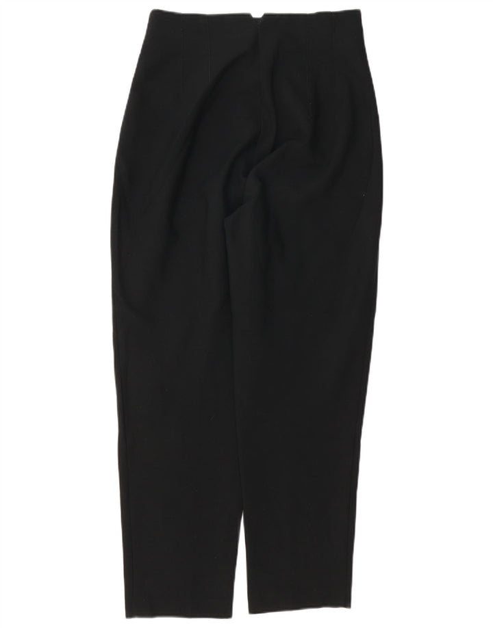 Pantalon de costume fuselé Zara Femme Moyen W28 L27 Noir Polyester