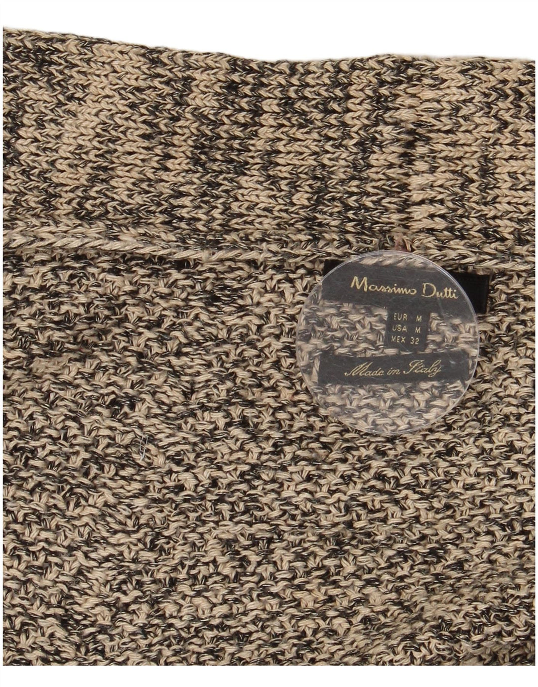 Massimo Dutti Poncho Jumper pour femme UK 14 Gris moyen moucheté