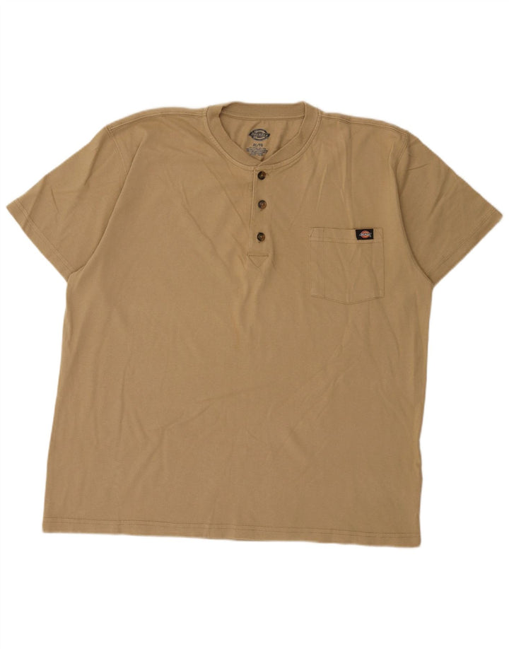 Dickies Homme Regular T-Shirt Top XL Coton Beige
