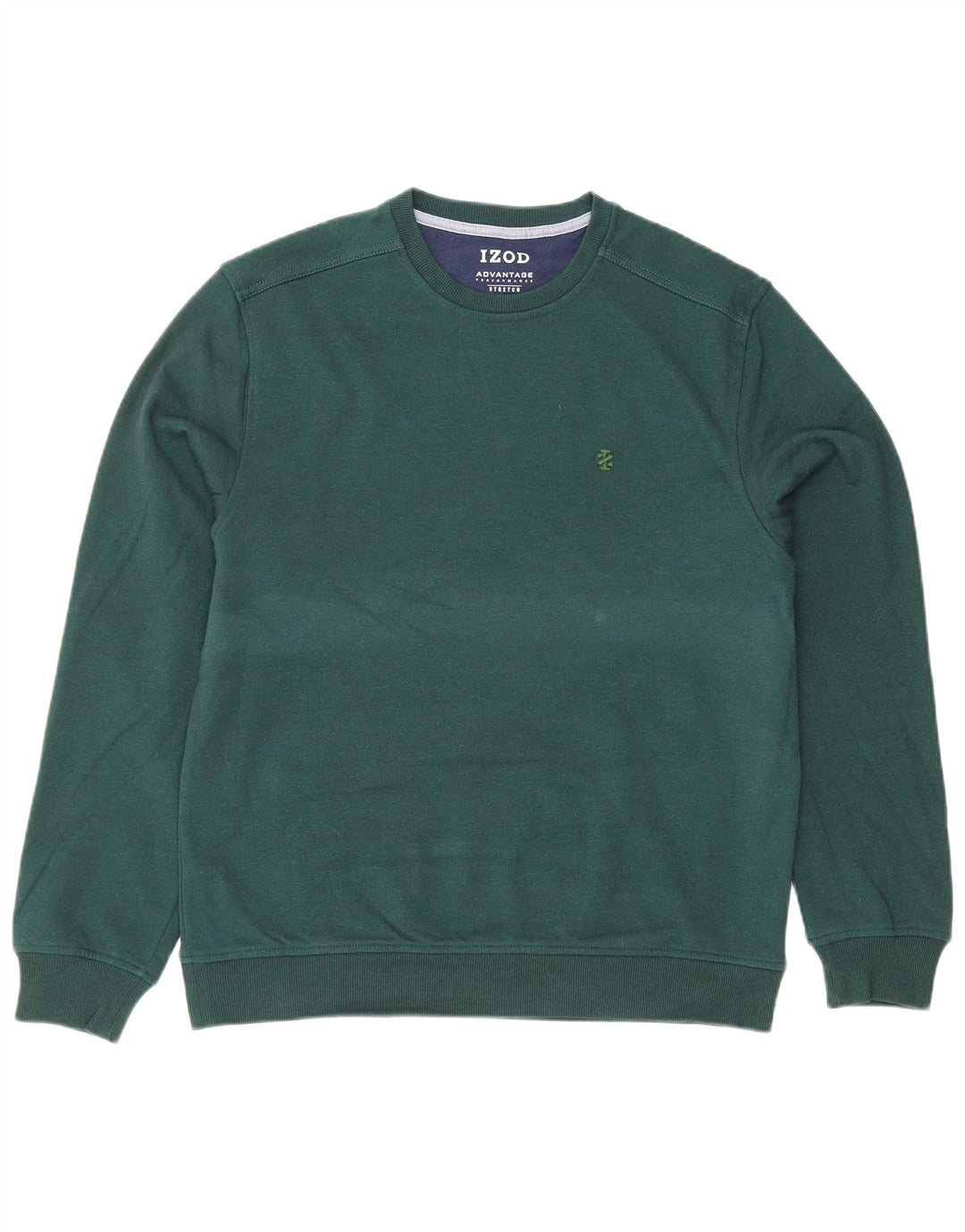 IZOD Sweat-Shirt Homme Vert Moyen Coton