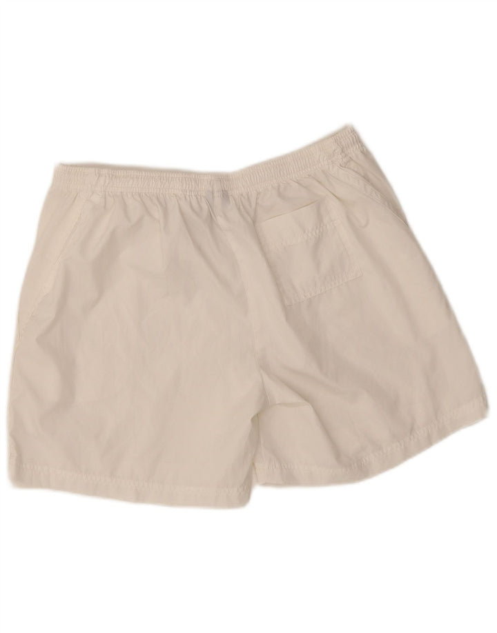 Nike Short de sport pour femme UK 14/16 Large Blanc Polyester