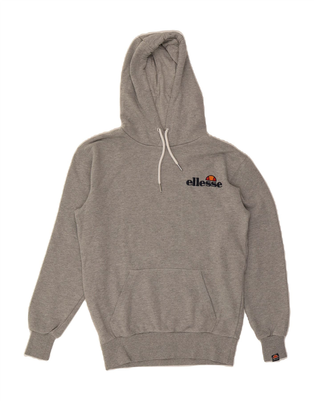 ELLESSE Mens Hoodie Jumper XS Grey Cotton Vintage Ellesse and Second-Hand Ellesse from Messina Hembry 