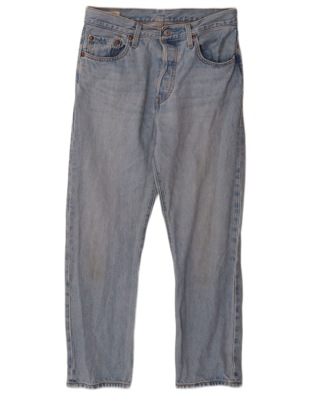LEVI'S Jean Droit 501 Homme W28 L26 Bleu Coton
