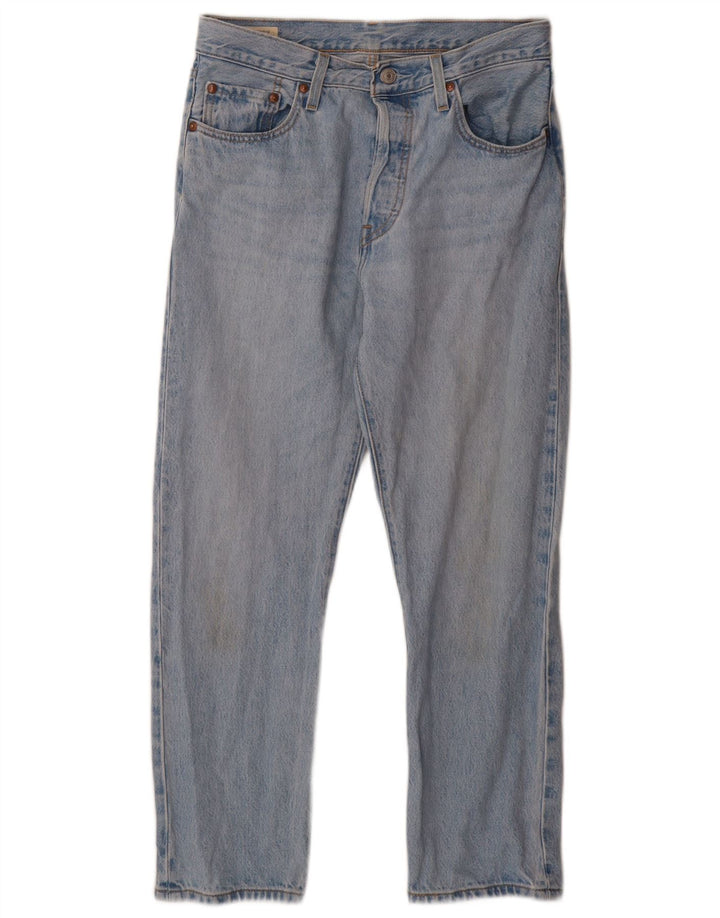 LEVI'S Jean Droit 501 Homme W28 L26 Bleu Coton