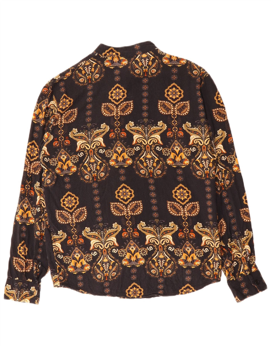 ADON Chemise Homme Petit Noir Paisley