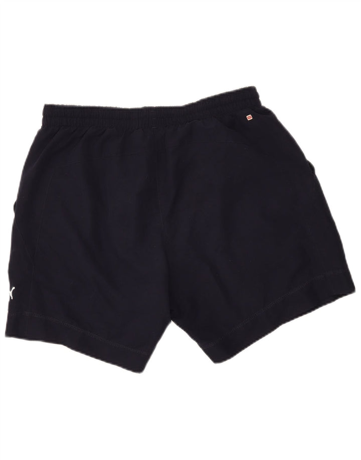 Puma Short de Sport Homme Bleu Marine Moyen