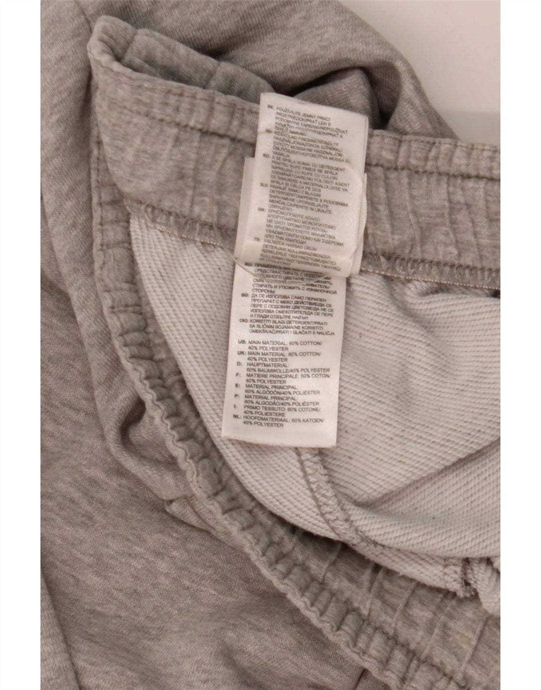 Adidas Pantalon de Survêtement Climalite Homme Gris Moyen Coton