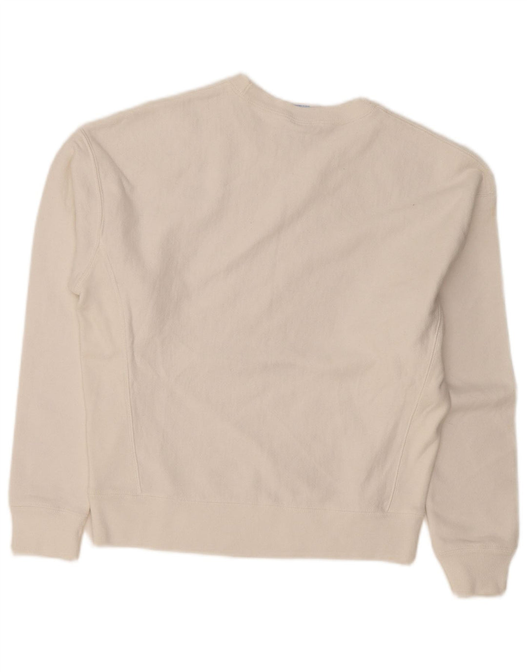 Champion Sweat-shirt pour femme UK 14 en coton blanc moyen