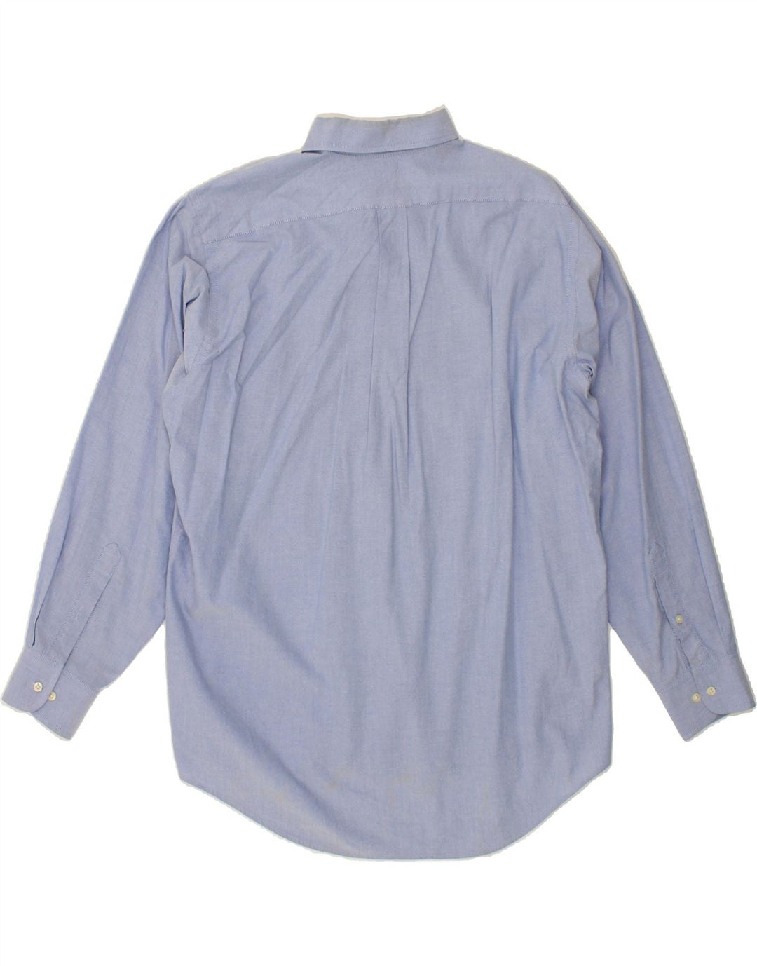 CHAPS Mens Shirt Size 16-16 1/2 Large Blue Cotton Vintage Chaps and Second-Hand Chaps from Messina Hembry 