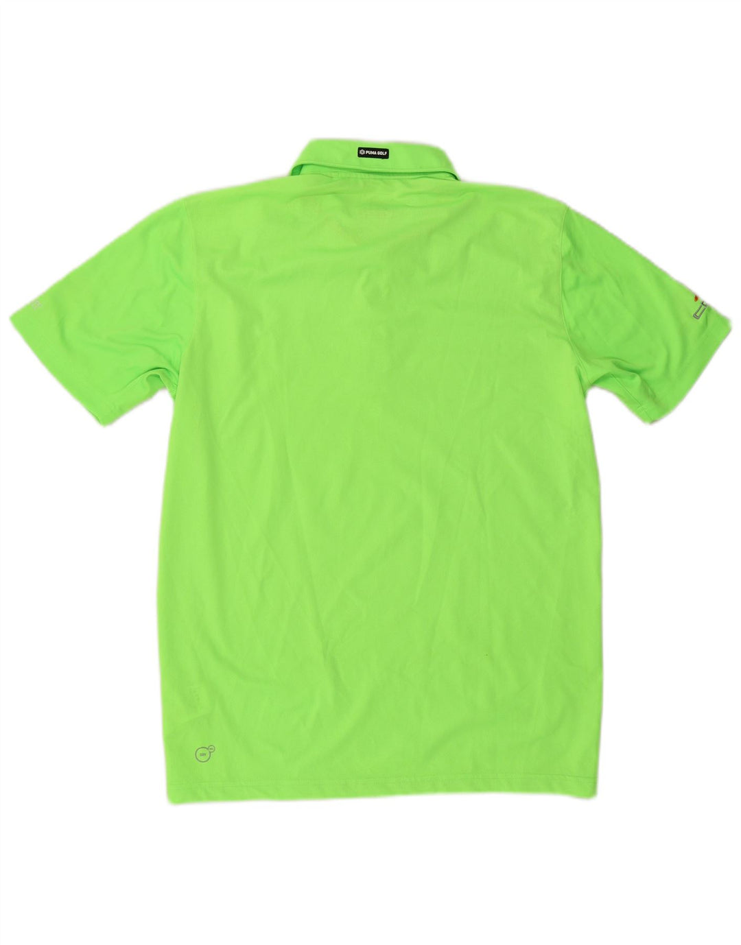 PUMA Polo Homme Vert Moyen Polyester