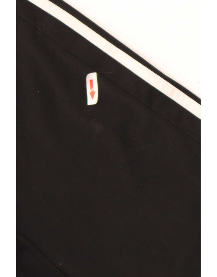 Adidas Pantalon de survêtement pour femme UK 8/10 Small Noir Polyester