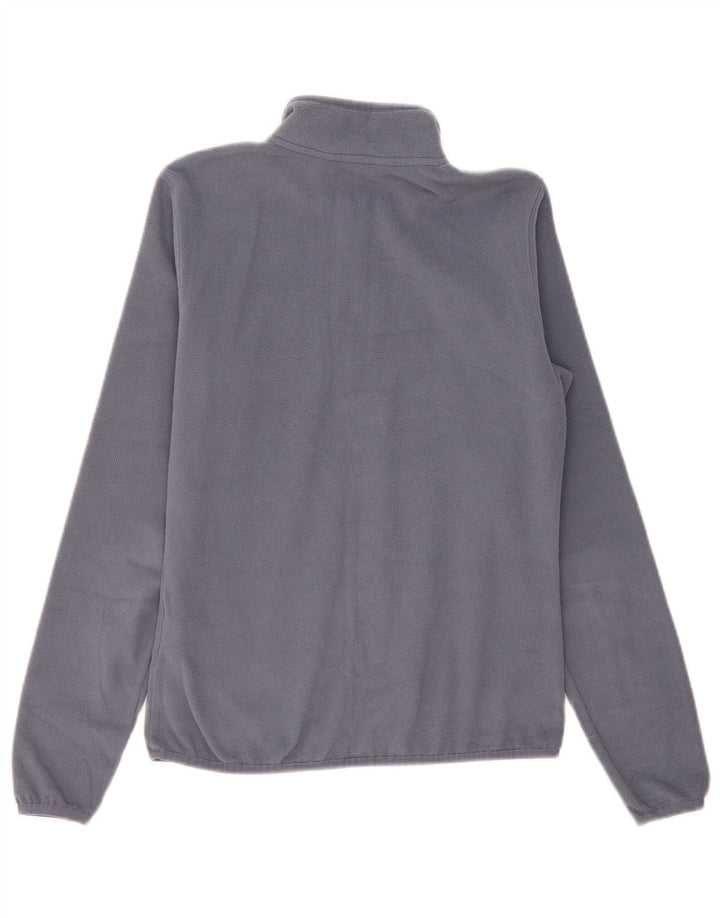 The North Face Pull polaire à col zippé pour femme UK 10 Small Gris Polyester
