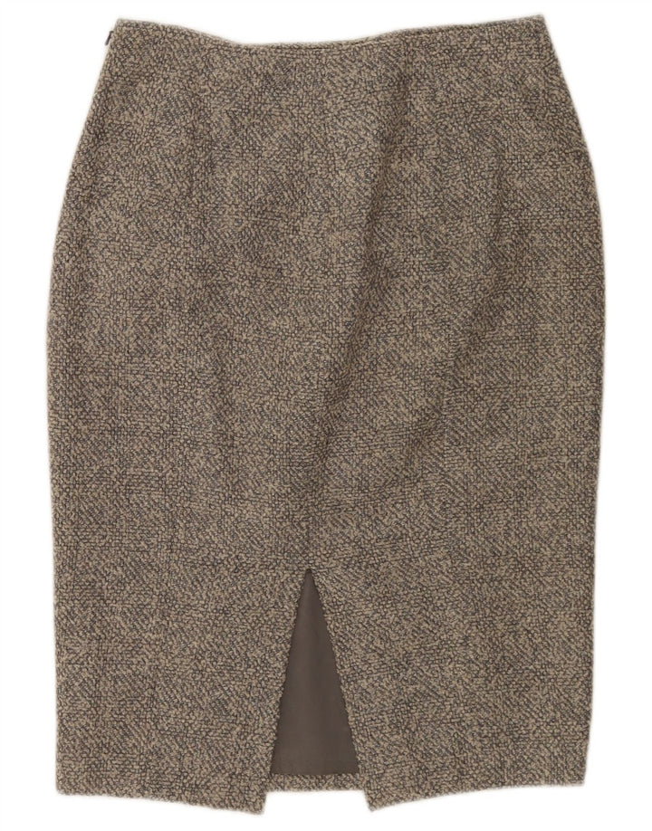 HOBBS Jupe crayon pour femme UK 10 Small W28 Laine grise