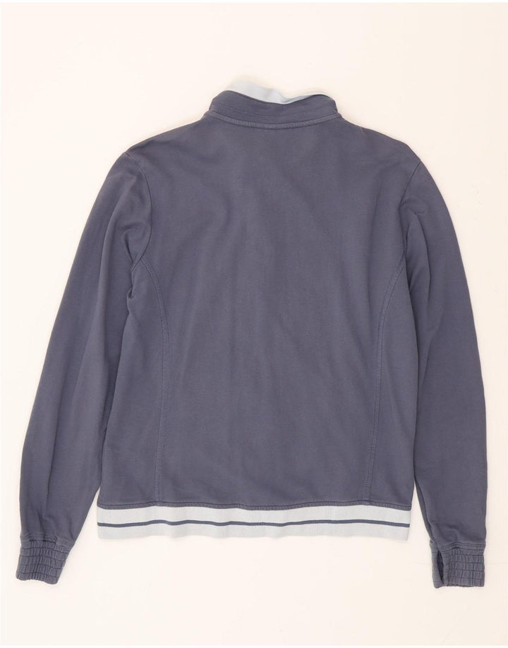 Champion Veste de survêtement pour femme UK 14 Medium Navy Blue Colourblock
